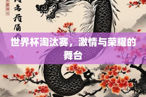 世界杯淘汰赛，激情与荣耀的舞台