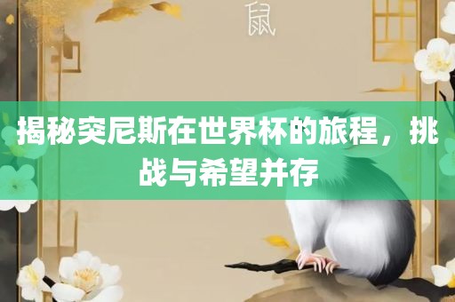 揭秘突尼斯在世界杯的旅程，挑战与希望并存