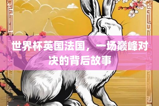 世界杯英国法国，一场巅峰对决的背后故事