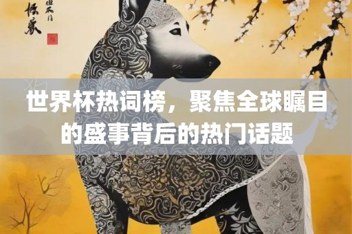世界杯热词榜，聚焦全球瞩目的盛事背后的热门话题
