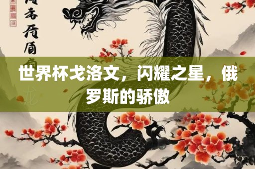 世界杯戈洛文，闪耀之星，俄罗斯的骄傲