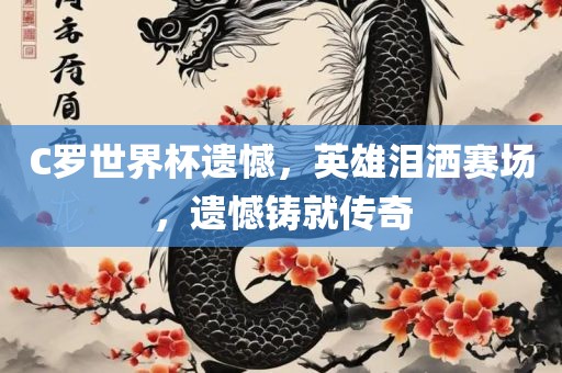 C罗世界杯遗憾，英雄泪洒赛场，遗憾铸就传奇
