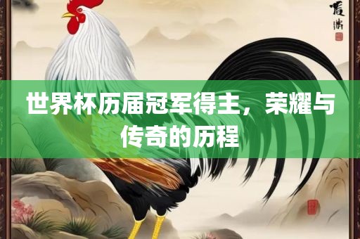 世界杯历届冠军得主，荣耀与传奇的历程