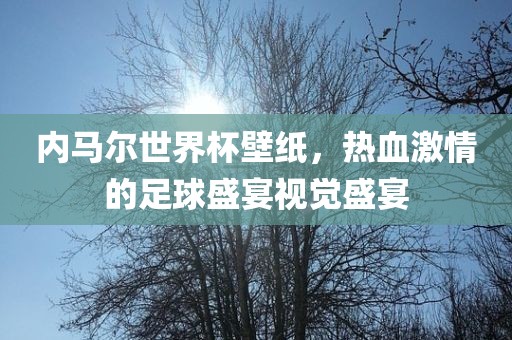 内马尔世界杯壁纸，热血激情的足球盛宴视觉盛宴