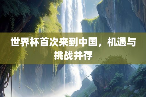世界杯首次来到中国，机遇与挑战并存