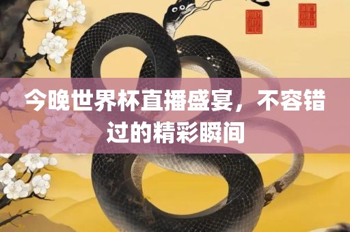 今晚世界杯直播盛宴，不容错过的精彩瞬间