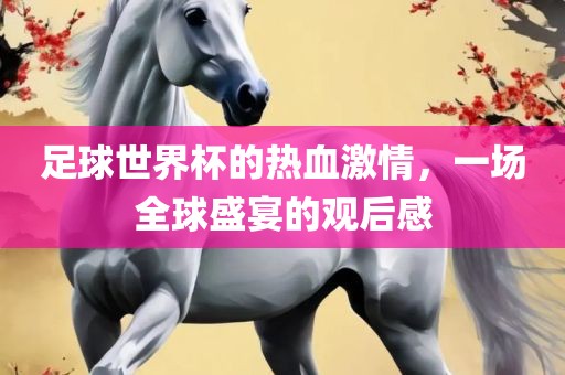 足球世界杯的热血激情，一场全球盛宴的观后感