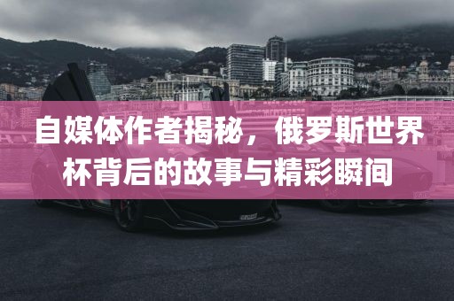 自媒体作者揭秘，俄罗斯世界杯背后的故事与精彩瞬间