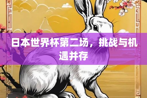 日本世界杯第二场，挑战与机遇并存