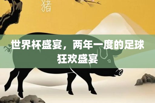 世界杯盛宴，两年一度的足球狂欢盛宴