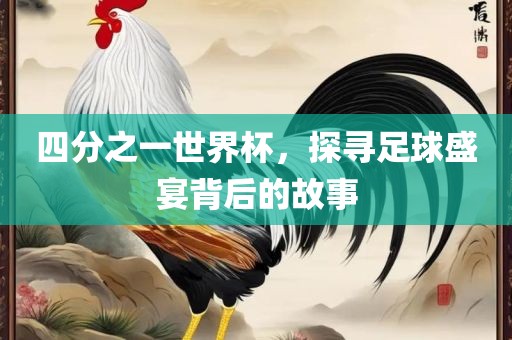四分之一世界杯，探寻足球盛宴背后的故事