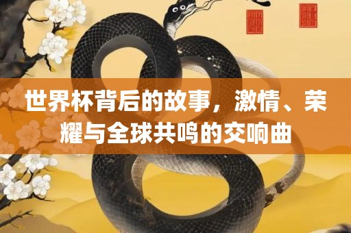 世界杯背后的故事，激情、荣耀与全球共鸣的交响曲
