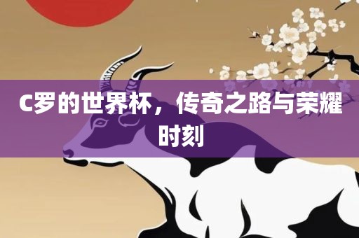 C罗的世界杯，传奇之路与荣耀时刻