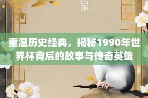 重温历史经典，揭秘1990年世界杯背后的故事与传奇英雄