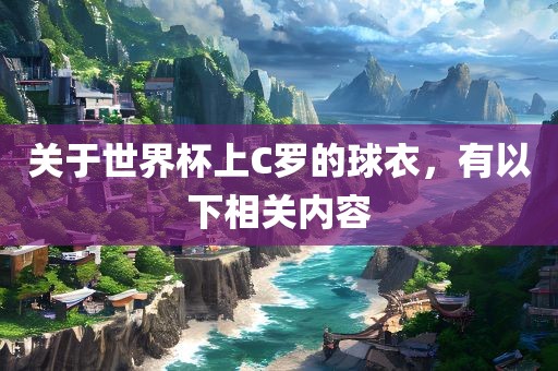 关于世界杯上C罗的球衣，有以下相关内容