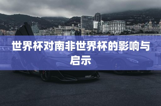 世界杯对南非世界杯的影响与启示