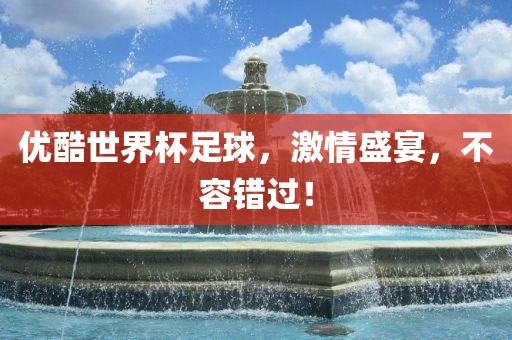 优酷世界杯足球，激情盛宴，不容错过！