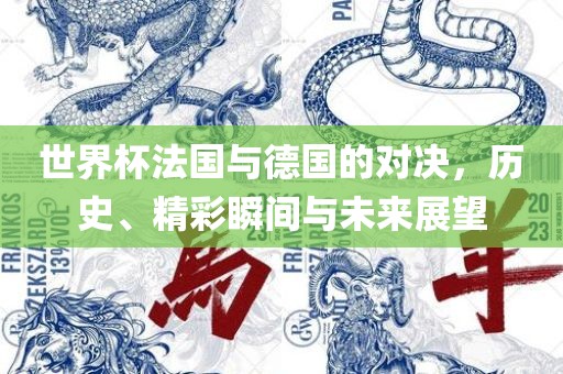 世界杯法国与德国的对决，历史、精彩瞬间与未来展望