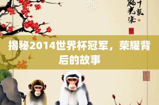 揭秘2014世界杯冠军，荣耀背后的故事