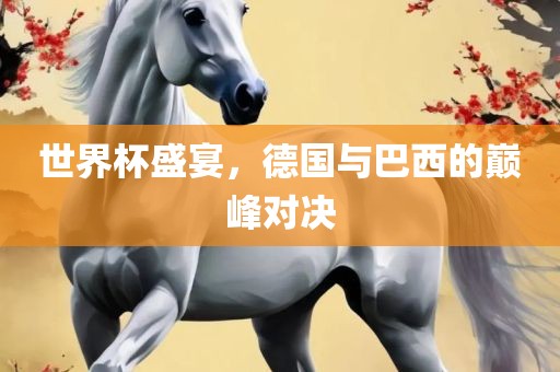 世界杯盛宴，德国与巴西的巅峰对决