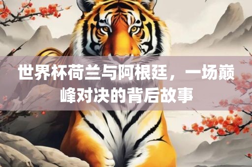 世界杯荷兰与阿根廷，一场巅峰对决的背后故事