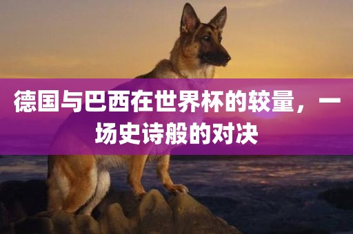 德国与巴西在世界杯的较量，一场史诗般的对决