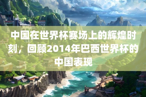 中国在世界杯赛场上的辉煌时刻，回顾2014年巴西世界杯的中国表现