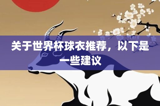 关于世界杯球衣推荐，以下是一些建议
