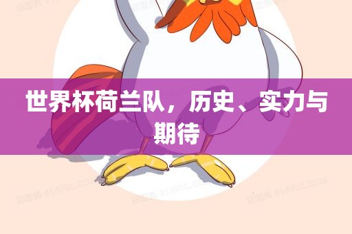 世界杯荷兰队，历史、实力与期待