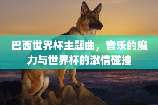 巴西世界杯主题曲，音乐的魔力与世界杯的激情碰撞