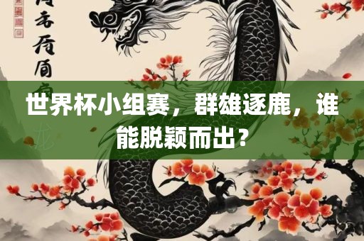 世界杯小组赛，群雄逐鹿，谁能脱颖而出？