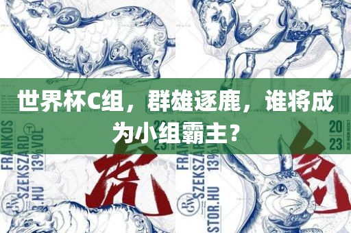 世界杯C组，群雄逐鹿，谁将成为小组霸主？