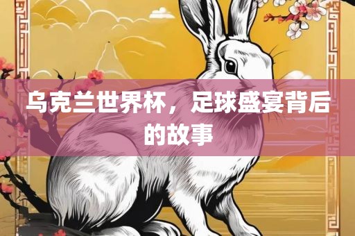 乌克兰世界杯，足球盛宴背后的故事