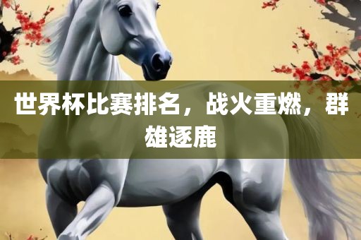 世界杯比赛排名，战火重燃，群雄逐鹿