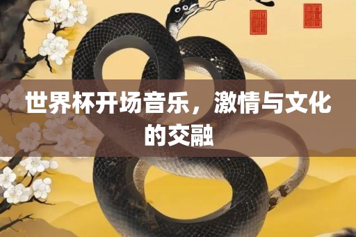 世界杯开场音乐，激情与文化的交融
