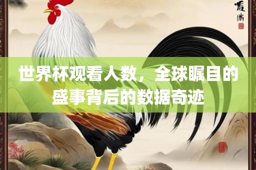 世界杯观看人数，全球瞩目的盛事背后的数据奇迹