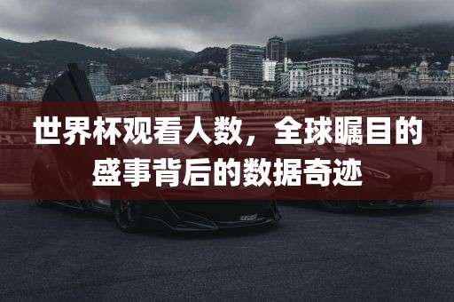 世界杯观看人数，全球瞩目的盛事背后的数据奇迹