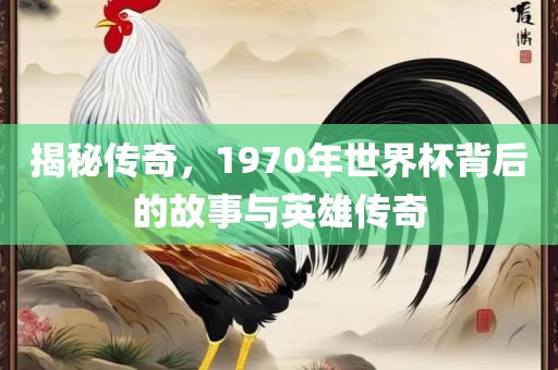 揭秘传奇，1970年世界杯背后的故事与英雄传奇