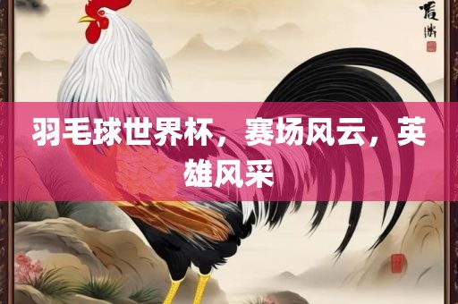 羽毛球世界杯，赛场风云，英雄风采