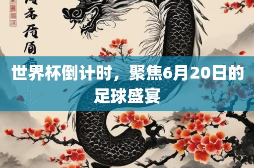 世界杯倒计时，聚焦6月20日的足球盛宴