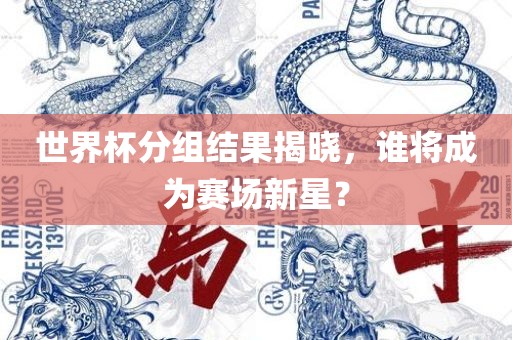 世界杯分组结果揭晓，谁将成为赛场新星？