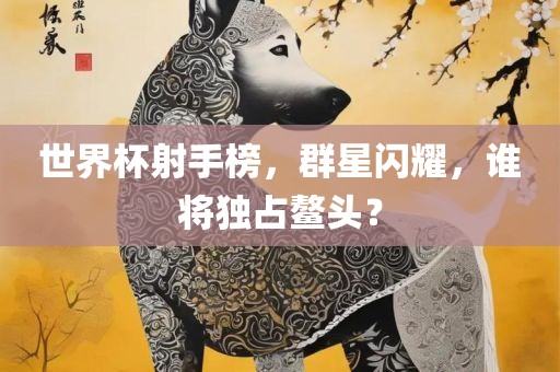 世界杯射手榜，群星闪耀，谁将独占鳌头？