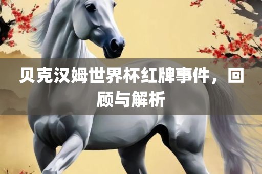 贝克汉姆世界杯红牌事件，回顾与解析
