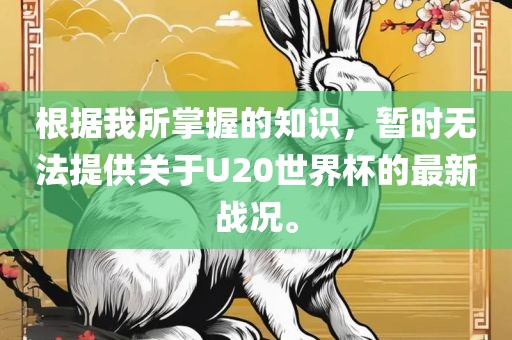 根据我所掌握的知识，暂时无法提供关于U20世界杯的最新战况。
