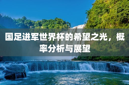 国足进军世界杯的希望之光，概率分析与展望