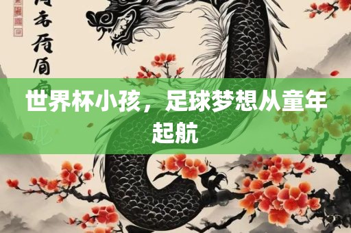 世界杯小孩，足球梦想从童年起航