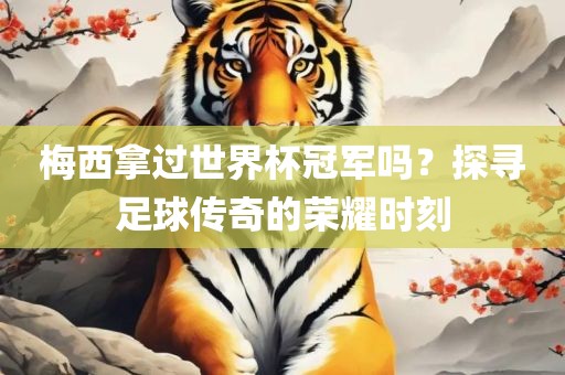 梅西拿过世界杯冠军吗？探寻足球传奇的荣耀时刻