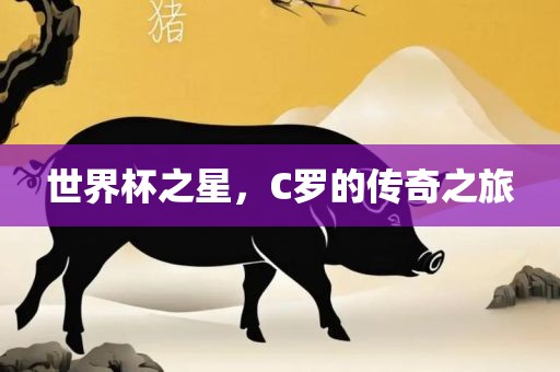 世界杯之星，C罗的传奇之旅