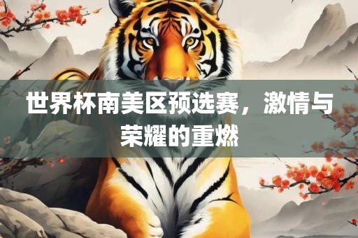 世界杯南美区预选赛，激情与荣耀的重燃