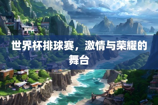 世界杯排球赛，激情与荣耀的舞台